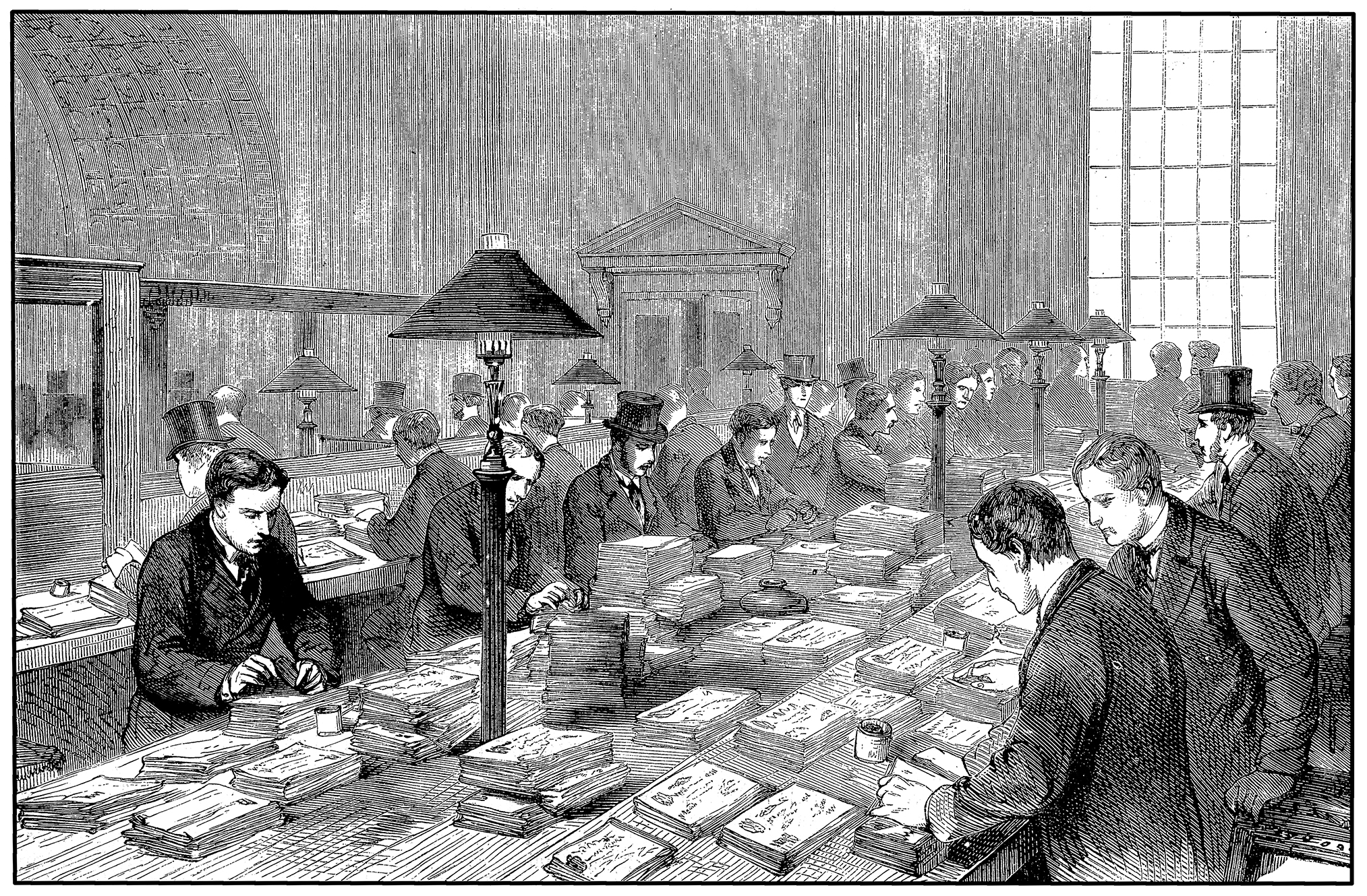The Bank Of England. The Banknote Accounting Chamber